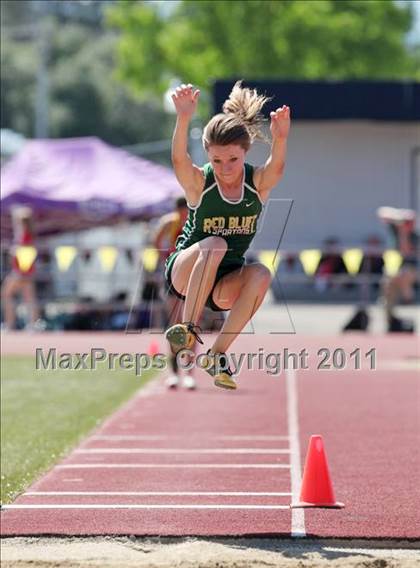 Thumbnail 1 in CIF NS D1 Track & Field Championships (Girls Long Jump) photogallery.