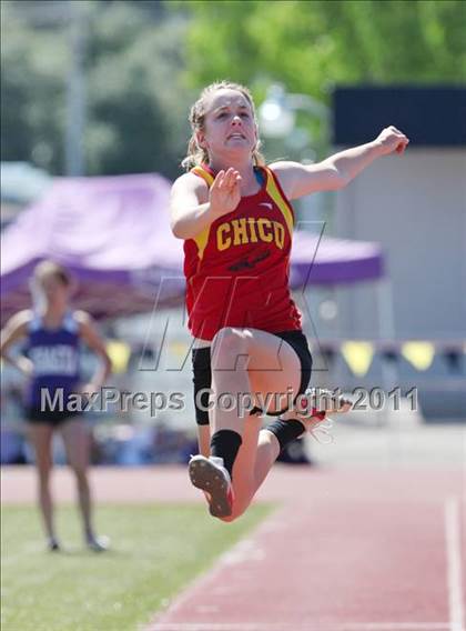 Thumbnail 1 in CIF NS D1 Track & Field Championships (Girls Long Jump) photogallery.
