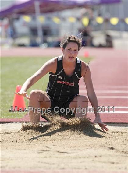 Thumbnail 3 in CIF NS D1 Track & Field Championships (Girls Long Jump) photogallery.