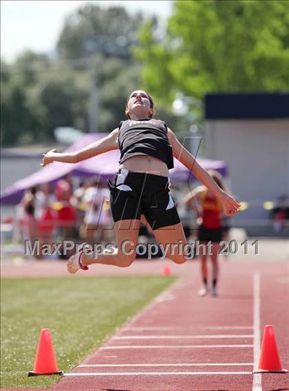 Thumbnail 2 in CIF NS D1 Track & Field Championships (Girls Long Jump) photogallery.