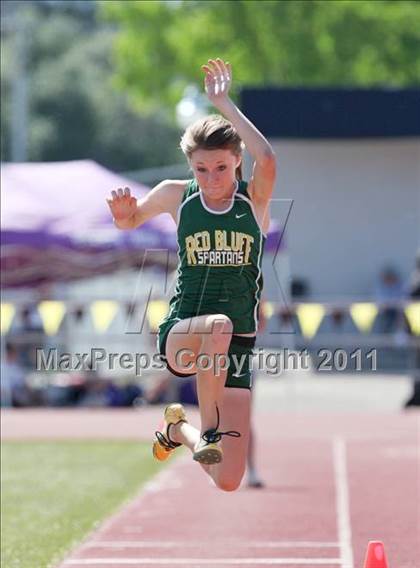 Thumbnail 3 in CIF NS D1 Track & Field Championships (Girls Long Jump) photogallery.