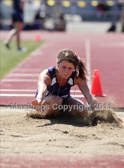 Thumbnail 1 in CIF NS D1 Track & Field Championships (Girls Long Jump) photogallery.