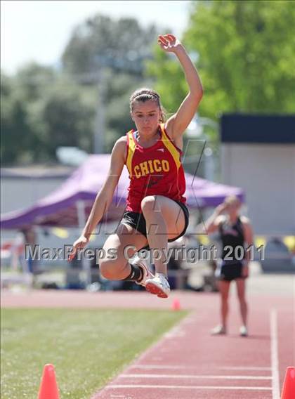 Thumbnail 3 in CIF NS D1 Track & Field Championships (Girls Long Jump) photogallery.