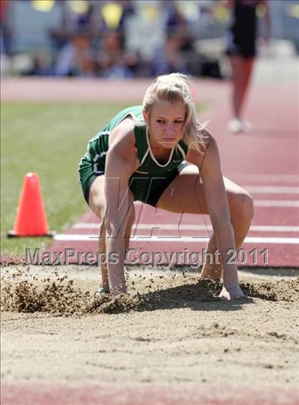 Thumbnail 3 in CIF NS D1 Track & Field Championships (Girls Long Jump) photogallery.