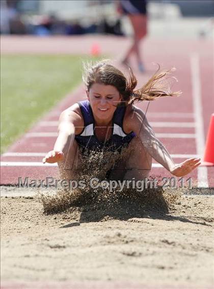 Thumbnail 3 in CIF NS D1 Track & Field Championships (Girls Long Jump) photogallery.