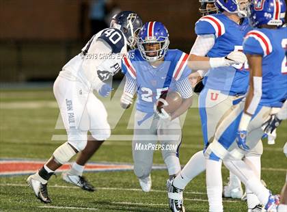 Thumbnail 3 in Pope John Paul II @ Memphis University (TSSAA D2 Class AAA Quarterfinal) photogallery.