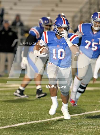 Thumbnail 1 in Pope John Paul II @ Memphis University (TSSAA D2 Class AAA Quarterfinal) photogallery.