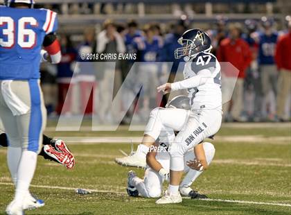 Thumbnail 1 in Pope John Paul II @ Memphis University (TSSAA D2 Class AAA Quarterfinal) photogallery.