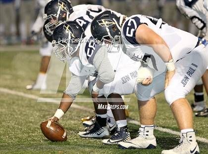 Thumbnail 1 in Pope John Paul II @ Memphis University (TSSAA D2 Class AAA Quarterfinal) photogallery.