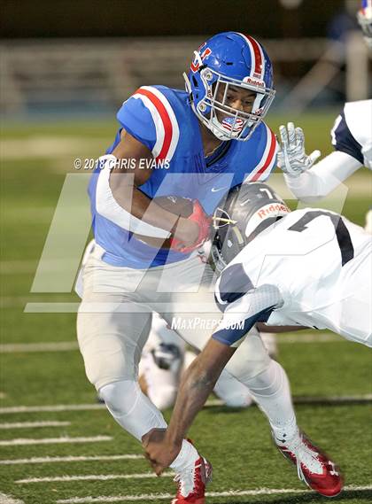 Thumbnail 1 in Pope John Paul II @ Memphis University (TSSAA D2 Class AAA Quarterfinal) photogallery.
