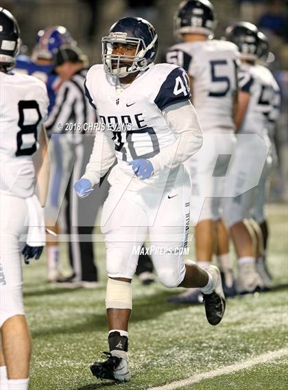 Thumbnail 3 in Pope John Paul II @ Memphis University (TSSAA D2 Class AAA Quarterfinal) photogallery.