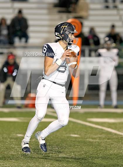 Thumbnail 1 in Pope John Paul II @ Memphis University (TSSAA D2 Class AAA Quarterfinal) photogallery.