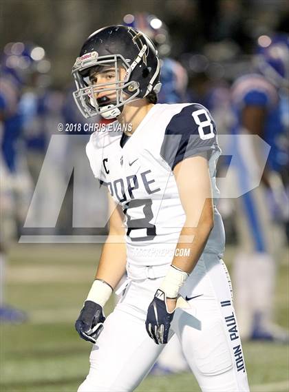 Thumbnail 3 in Pope John Paul II @ Memphis University (TSSAA D2 Class AAA Quarterfinal) photogallery.