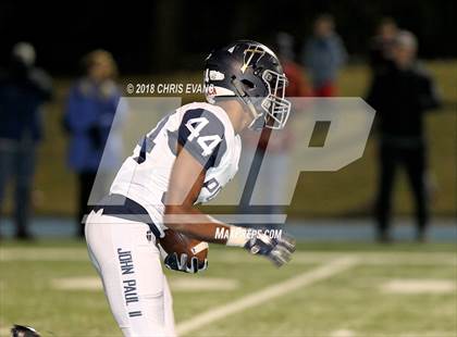 Thumbnail 1 in Pope John Paul II @ Memphis University (TSSAA D2 Class AAA Quarterfinal) photogallery.