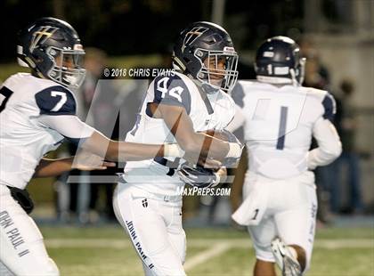 Thumbnail 1 in Pope John Paul II @ Memphis University (TSSAA D2 Class AAA Quarterfinal) photogallery.