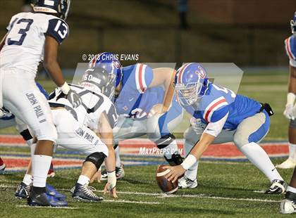 Thumbnail 2 in Pope John Paul II @ Memphis University (TSSAA D2 Class AAA Quarterfinal) photogallery.