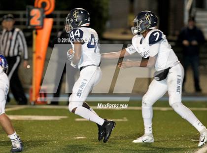 Thumbnail 3 in Pope John Paul II @ Memphis University (TSSAA D2 Class AAA Quarterfinal) photogallery.