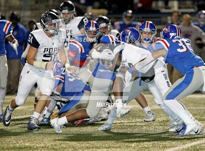 Thumbnail 2 in Pope John Paul II @ Memphis University (TSSAA D2 Class AAA Quarterfinal) photogallery.
