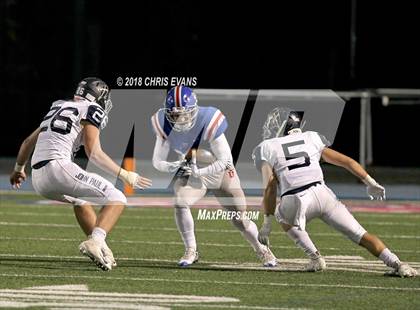 Thumbnail 1 in Pope John Paul II @ Memphis University (TSSAA D2 Class AAA Quarterfinal) photogallery.