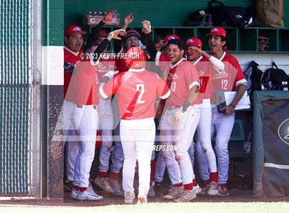 Thumbnail 3 in Rio Rico vs. Winslow (Wolves Classic Baseball Tournament) photogallery.