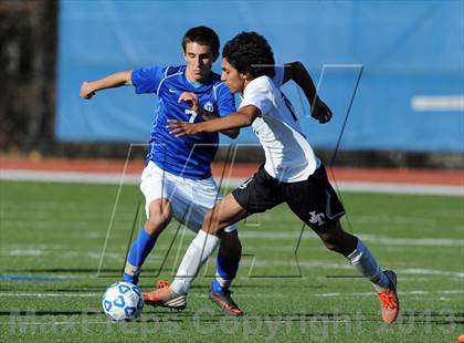 Thumbnail 1 in Jasper-Troupsburg vs. Immaculate Heart Central (NYSPHSAA Class D Semifinal) photogallery.