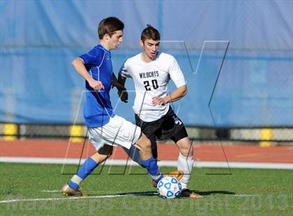 Thumbnail 1 in Jasper-Troupsburg vs. Immaculate Heart Central (NYSPHSAA Class D Semifinal) photogallery.
