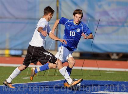 Thumbnail 2 in Jasper-Troupsburg vs. Immaculate Heart Central (NYSPHSAA Class D Semifinal) photogallery.