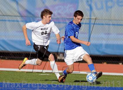 Thumbnail 1 in Jasper-Troupsburg vs. Immaculate Heart Central (NYSPHSAA Class D Semifinal) photogallery.