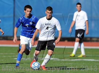 Thumbnail 3 in Jasper-Troupsburg vs. Immaculate Heart Central (NYSPHSAA Class D Semifinal) photogallery.