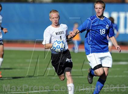 Thumbnail 2 in Jasper-Troupsburg vs. Immaculate Heart Central (NYSPHSAA Class D Semifinal) photogallery.