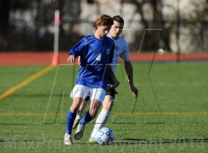 Thumbnail 1 in Jasper-Troupsburg vs. Immaculate Heart Central (NYSPHSAA Class D Semifinal) photogallery.