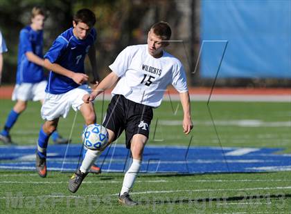 Thumbnail 1 in Jasper-Troupsburg vs. Immaculate Heart Central (NYSPHSAA Class D Semifinal) photogallery.