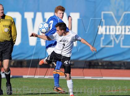 Thumbnail 1 in Jasper-Troupsburg vs. Immaculate Heart Central (NYSPHSAA Class D Semifinal) photogallery.