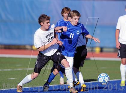 Thumbnail 1 in Jasper-Troupsburg vs. Immaculate Heart Central (NYSPHSAA Class D Semifinal) photogallery.