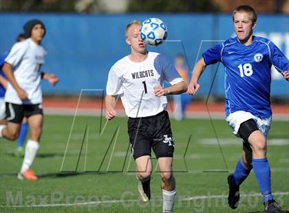 Thumbnail 3 in Jasper-Troupsburg vs. Immaculate Heart Central (NYSPHSAA Class D Semifinal) photogallery.
