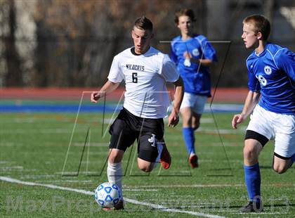Thumbnail 1 in Jasper-Troupsburg vs. Immaculate Heart Central (NYSPHSAA Class D Semifinal) photogallery.