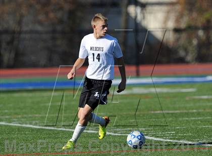Thumbnail 1 in Jasper-Troupsburg vs. Immaculate Heart Central (NYSPHSAA Class D Semifinal) photogallery.