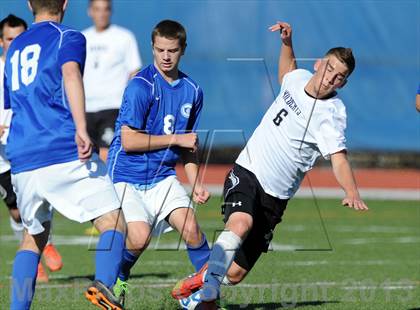 Thumbnail 2 in Jasper-Troupsburg vs. Immaculate Heart Central (NYSPHSAA Class D Semifinal) photogallery.