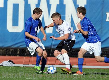 Thumbnail 1 in Jasper-Troupsburg vs. Immaculate Heart Central (NYSPHSAA Class D Semifinal) photogallery.