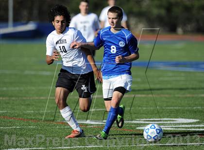 Thumbnail 1 in Jasper-Troupsburg vs. Immaculate Heart Central (NYSPHSAA Class D Semifinal) photogallery.