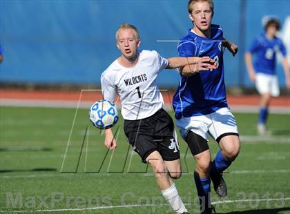 Thumbnail 1 in Jasper-Troupsburg vs. Immaculate Heart Central (NYSPHSAA Class D Semifinal) photogallery.