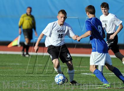 Thumbnail 2 in Jasper-Troupsburg vs. Immaculate Heart Central (NYSPHSAA Class D Semifinal) photogallery.