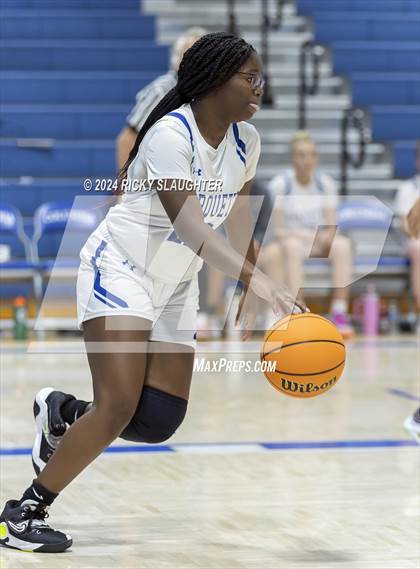 Thumbnail 2 in Triad vs Marquette Catholic (Columbia Tip Off Tournament) photogallery.