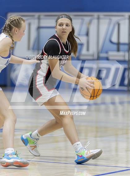 Thumbnail 2 in Triad vs Marquette Catholic (Columbia Tip Off Tournament) photogallery.