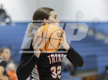 Thumbnail 3 in Triad vs Marquette Catholic (Columbia Tip Off Tournament) photogallery.