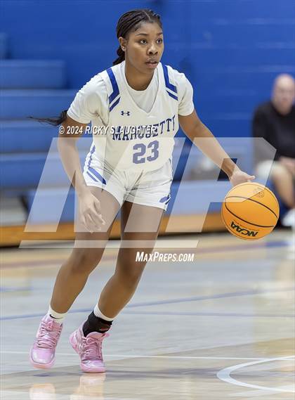 Thumbnail 2 in Triad vs Marquette Catholic (Columbia Tip Off Tournament) photogallery.