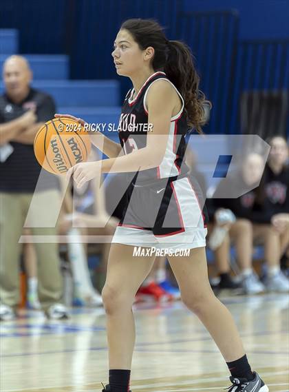 Thumbnail 2 in Triad vs Marquette Catholic (Columbia Tip Off Tournament) photogallery.