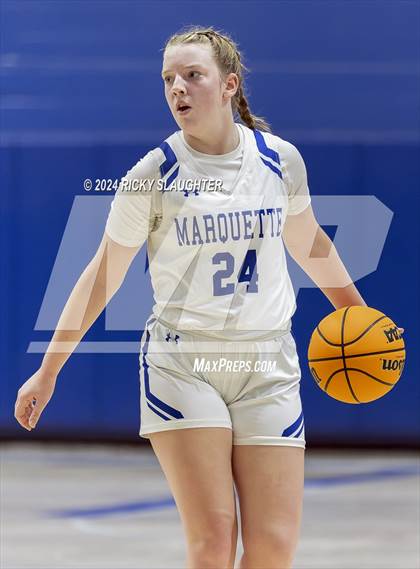 Thumbnail 1 in Triad vs Marquette Catholic (Columbia Tip Off Tournament) photogallery.