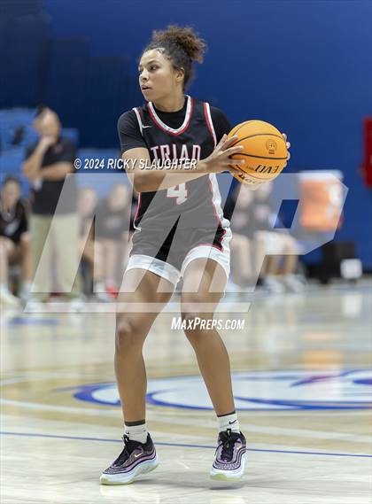Thumbnail 2 in Triad vs Marquette Catholic (Columbia Tip Off Tournament) photogallery.