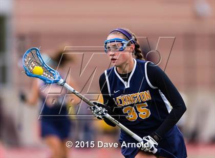 Thumbnail 3 in Lexington @ Newton North (MIAA Division 1 East 1st Round) photogallery.